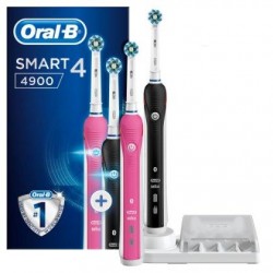 Oral-B Smart 4 4900 Brosse À Dents Électrique Par Braun x2