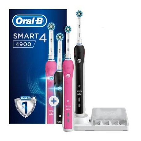 Oral-B Smart 4 4900 Brosse À Dents Électrique Par Braun x2