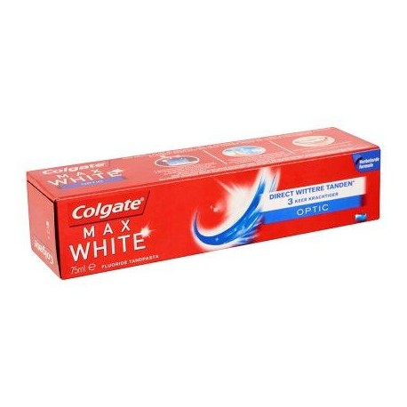 Colgate Max White Optic Dentifrice au Fluor 75 ml