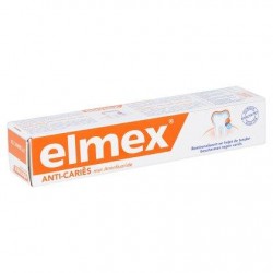 Elmex Anti-Caries au Fluorure d'Amines Olafluor Dentifrice 75 ml