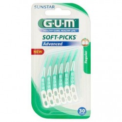 GUM Soft-Picks Advanced Regular 30 Pièces