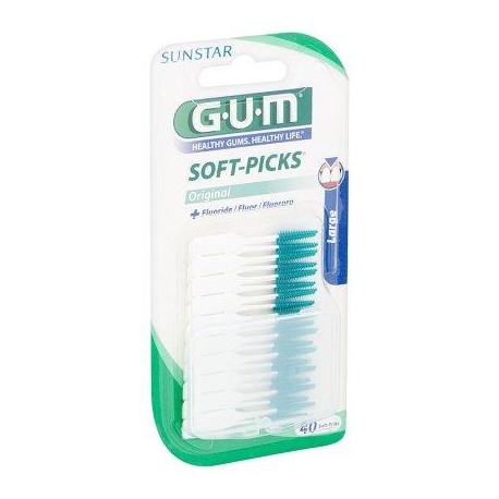 GUM Soft-Picks Original Large 40 Pièces