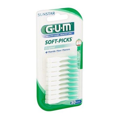 GUM Soft-Picks Original Regular 80 Pièces