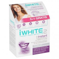 iWhite 2 Instant Kit de Blanchiment Dentaire Professionnel pour des Résultats Instantanés 6 x 0,8 g