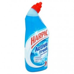 HARPIC Active Fresh aqua marine  750 ml *Toilettes *Gel *Parfum océan