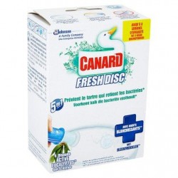 CANARD Fresh Disc 5en1 eucayptusl *Toilettes *Bloc toilettes *Parfums: eucalyptus