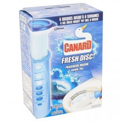 CANARD Fresh Disc 5en1 marin *Toilettes *Bloc toilettes *Parfums: marine