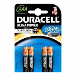 4 Ultra Power Piles Alkaline AAA