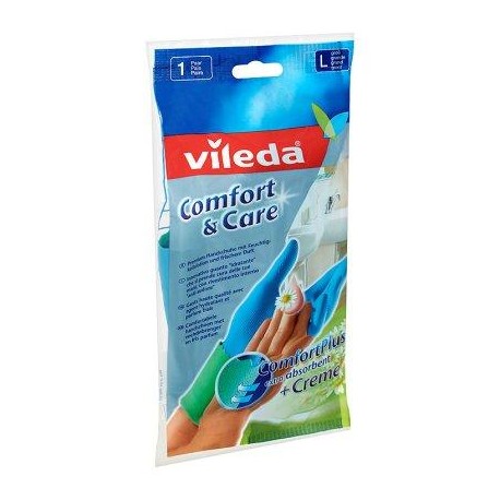VILEDA Comfort & Care gant L  1 paire *Non poudrés