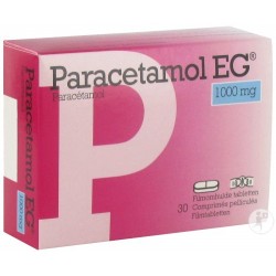 Paracetamol EG 1000mg Comprimés Pelliculés 30