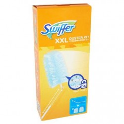 SWIFFER Dusters XXL kit de départ *Lingette sèche *Manche télescopique: 90 cm