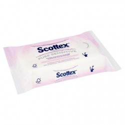 Scottex Papier toilette humide pure sensitive sans parfum x 42