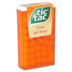 Tic Tac Goût Orange 18 g