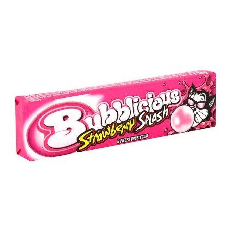 Bubblicious Strawberry Splash x5 38 g