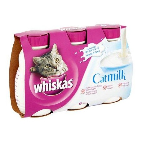 WHISKAS Catmilk  3 x 200 ml