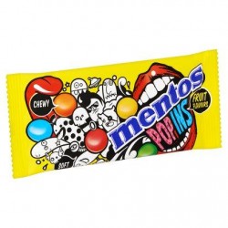 Mentos Popins Fruit Flavours Chewy Soft 50 g